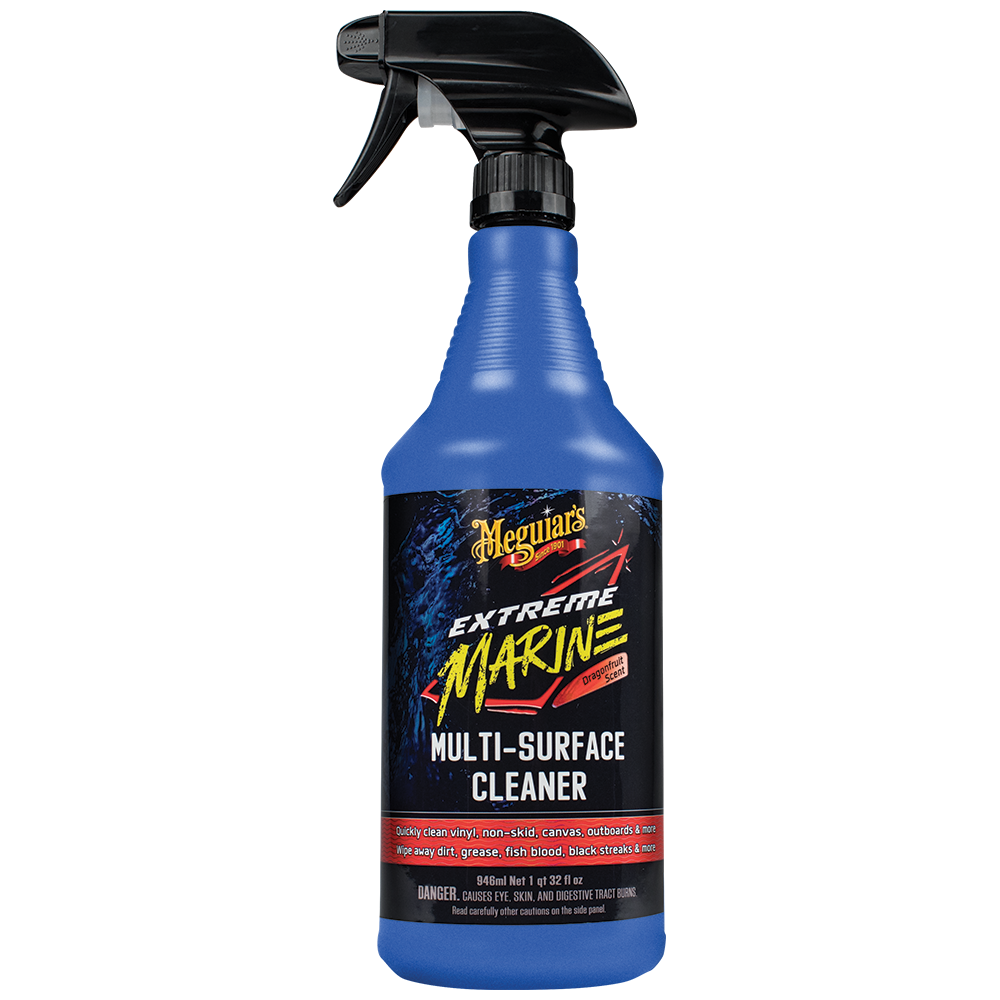 Meguiars Wax Extreme Marine Multi-Surface Cleaner M180332 for Boats and Marine Equipment