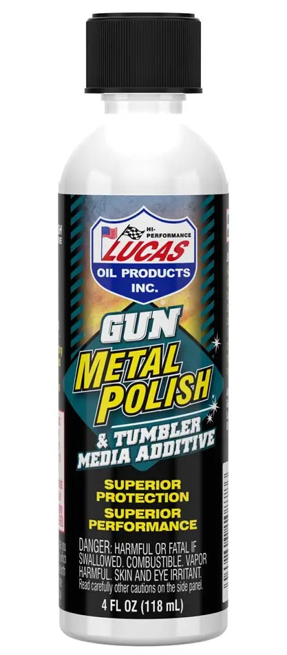 Lucas Oil Gun Metal Polish - High-Performance Metal Care for a Brilliant Finish