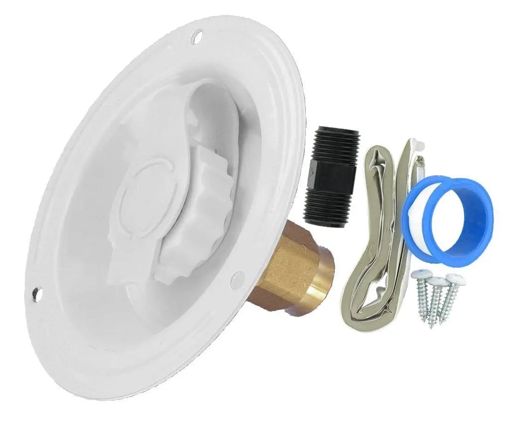 Valterra LLC Inlet Receptacle Metal Light White 1/Case (Part #A010176LFV)
