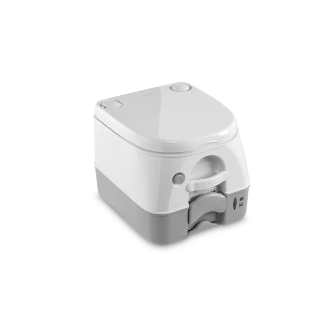 Dometic Toilet Portable 972 Gray – Compact and Durable RV Bathroom Solution