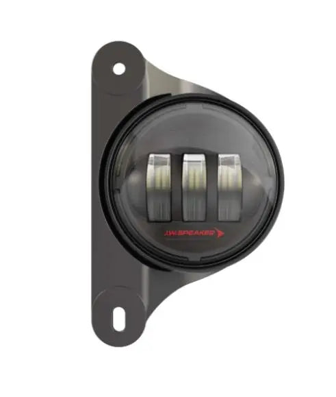 JW Speaker 6145 JL Rubicon Fog Light - Black, Left-Hand Side