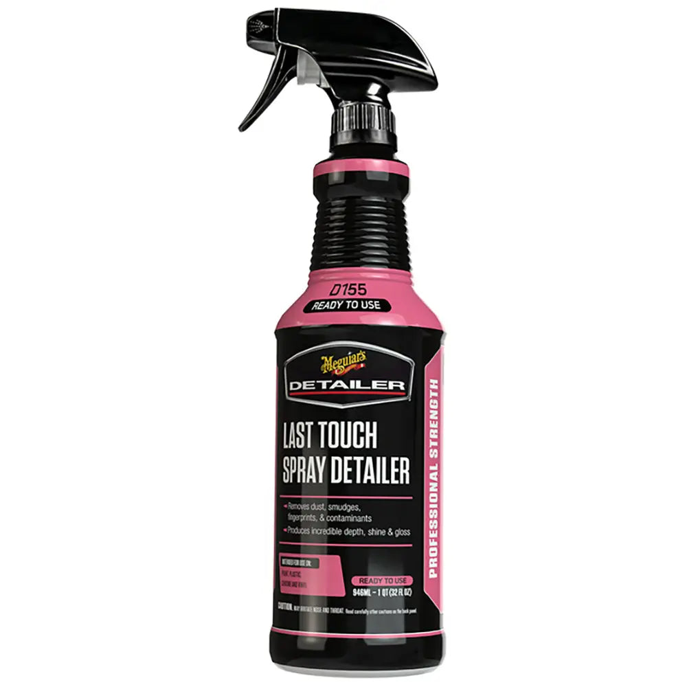 Meguiar's Wax Last Touch Spray Detailer - 32 oz, Part Number DRTU15532