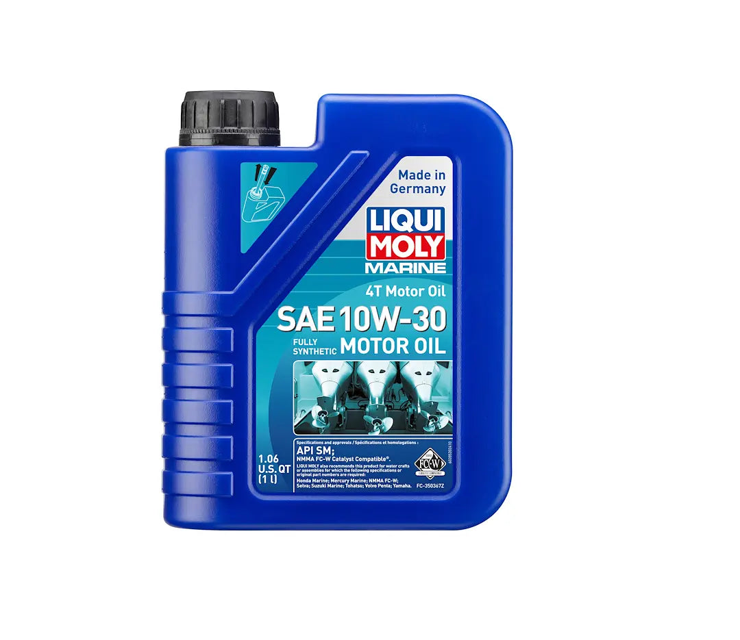 LIQUI MOLY Marine 4T Motor Oil 10W-30 - Reliable Lubrication for Marine Engines