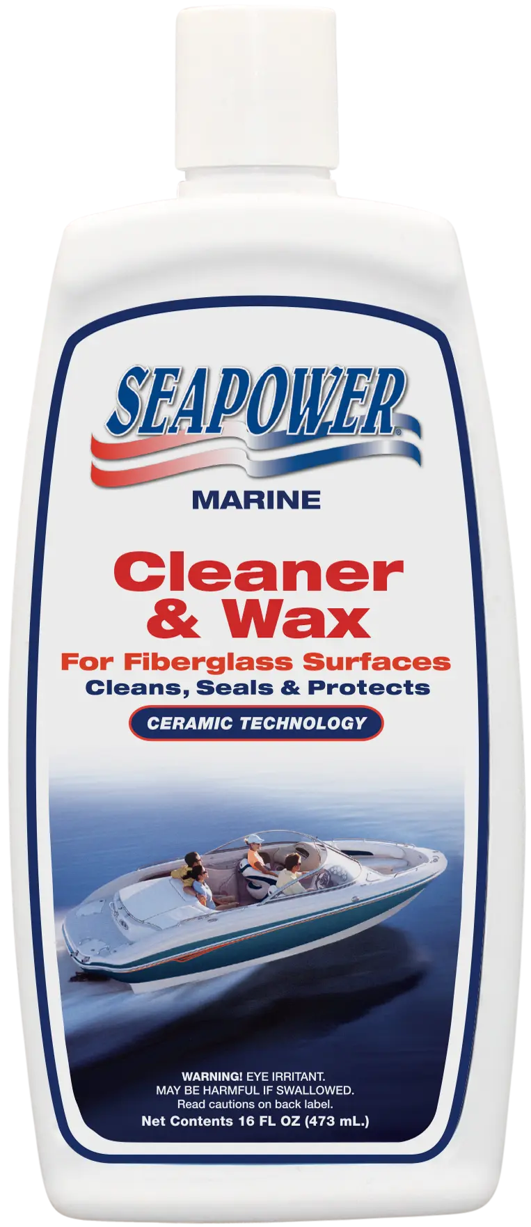 T.R. Industry Seapower Cleaner & Wax - 16 oz for Car Care and Detailing
