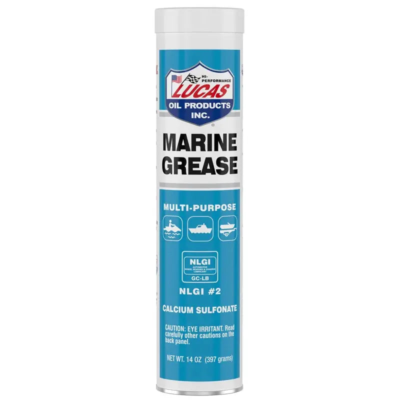 Lucas Oil Marine Grease 30X1/14 oz - High-Performance Lubricant for Marine Equipment