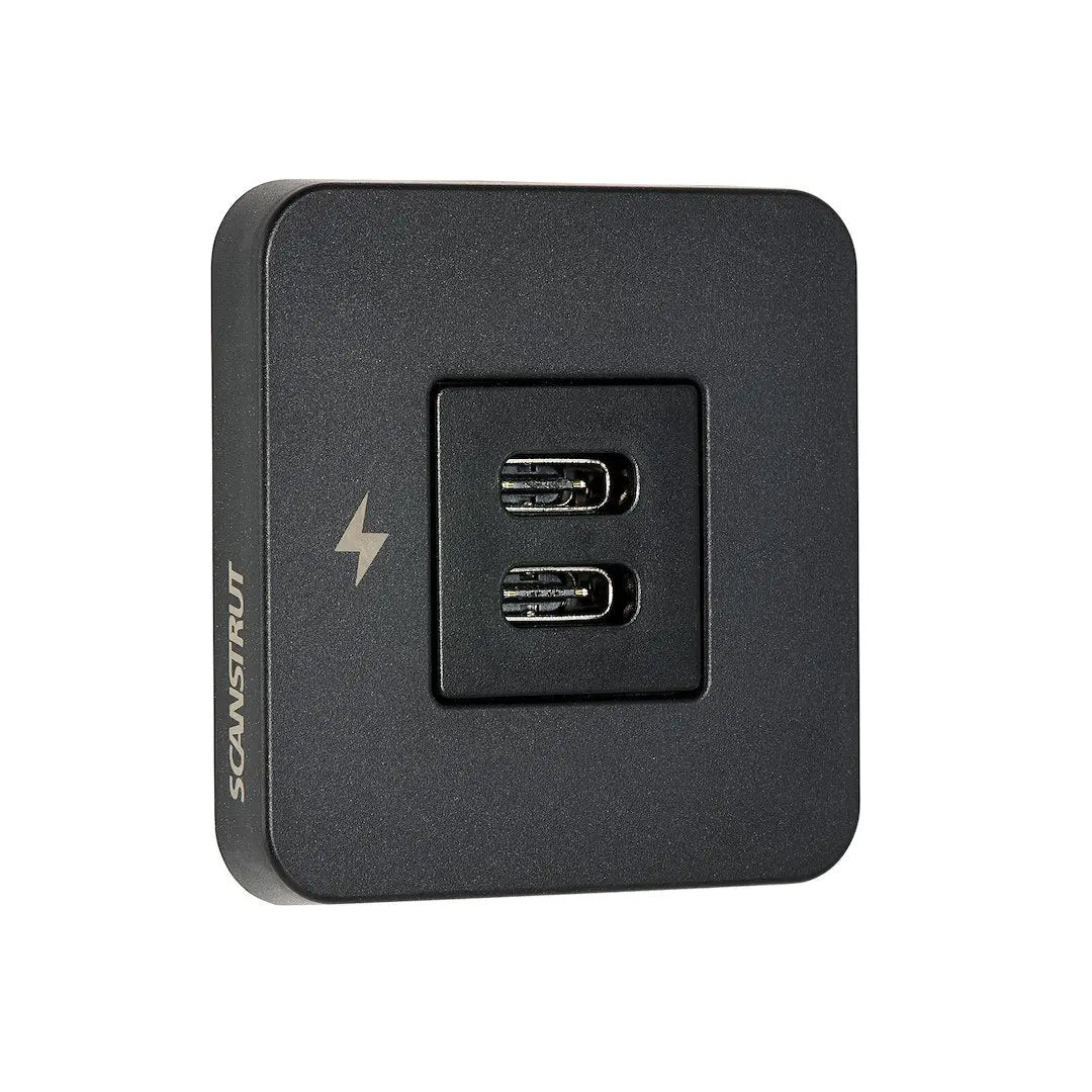 Scanstrut SCTILE20 USB-C to USB-C Interior Charger Tile