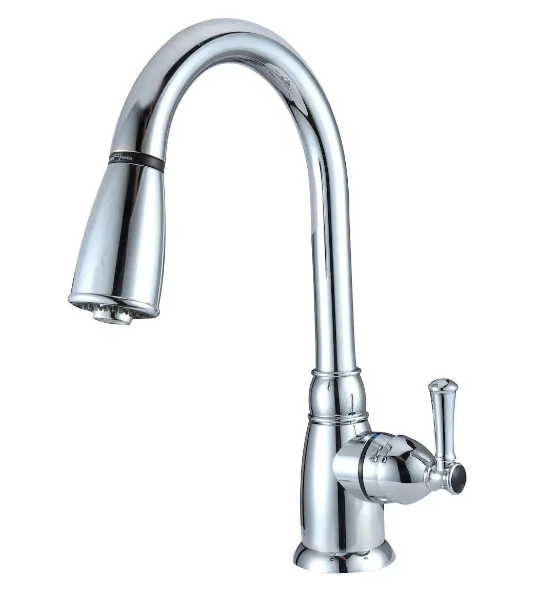 DURA FAUCET DFPK160CP Non-Metallic Pull-Down RV Kitchen Faucet by DURA FAUCET