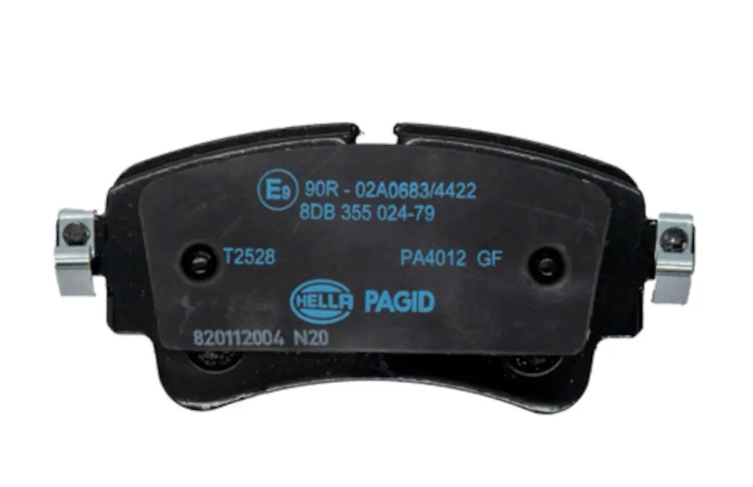 HELLA Brake Pad Set for Disc Brake - Part Number 355024791
