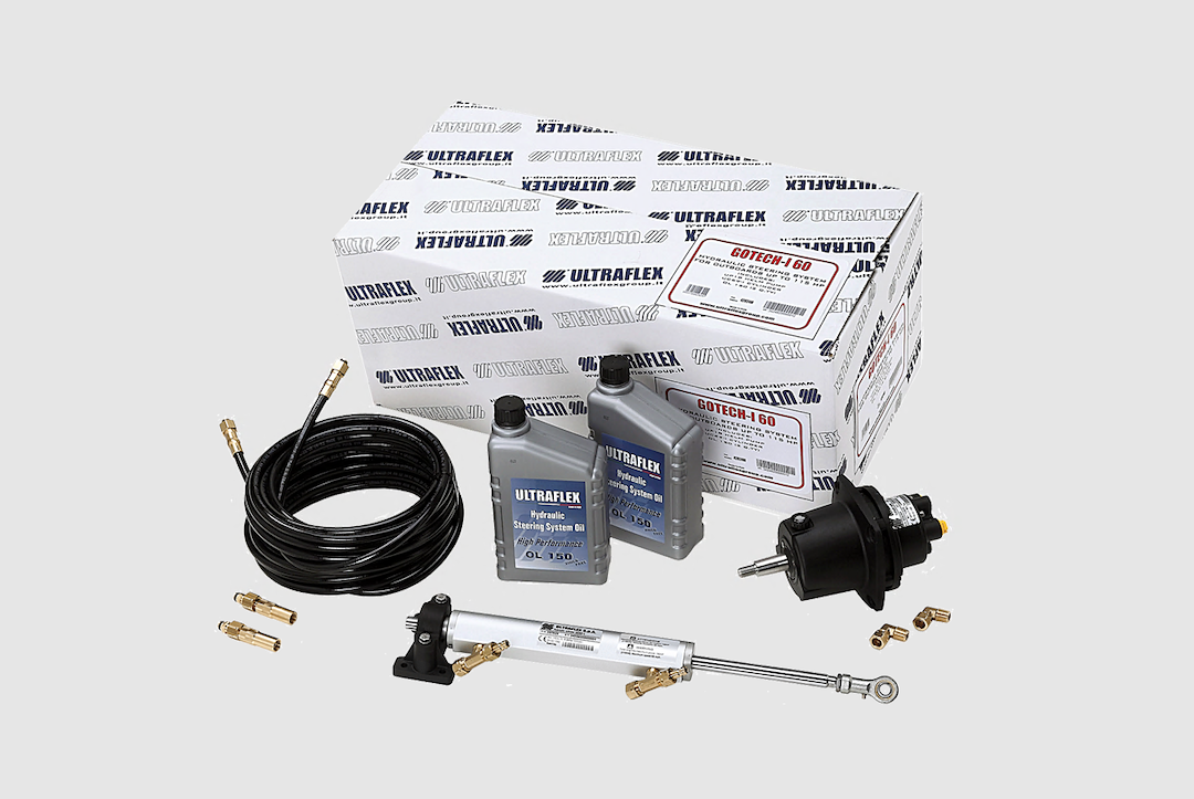 UFLEX USA GOTECH10 Front Mount Low HP Steering System with Tilt Up