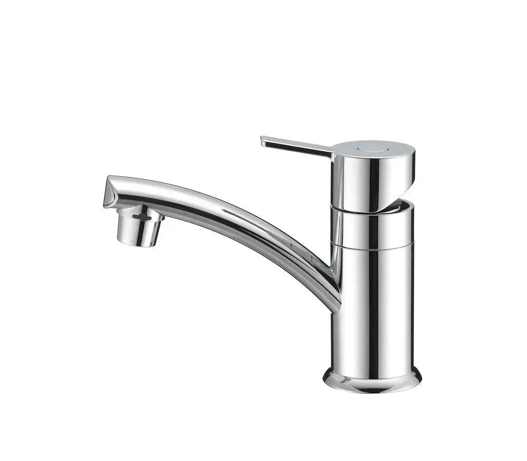 DURA FAUCET DFPL200MCP Modern Single Lever Centerset RV Lavatory Faucet by DURA FAUCET