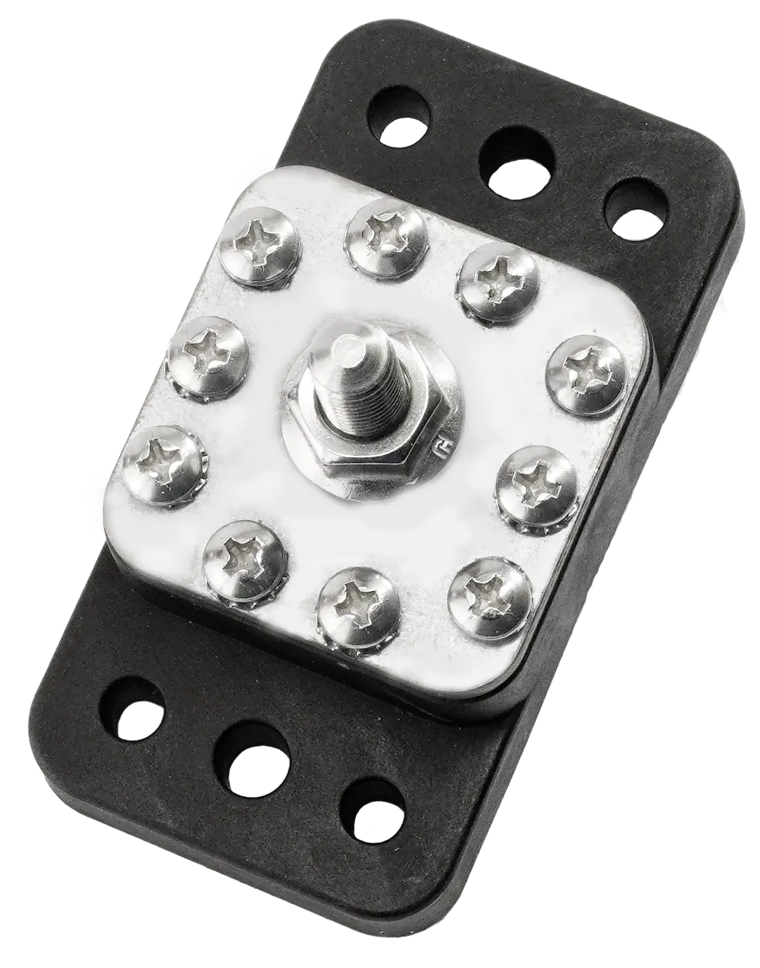 EGIS MOBILE Power Post Plus M8 (5/16 inch) Post with Base - Durable Steel Construction
