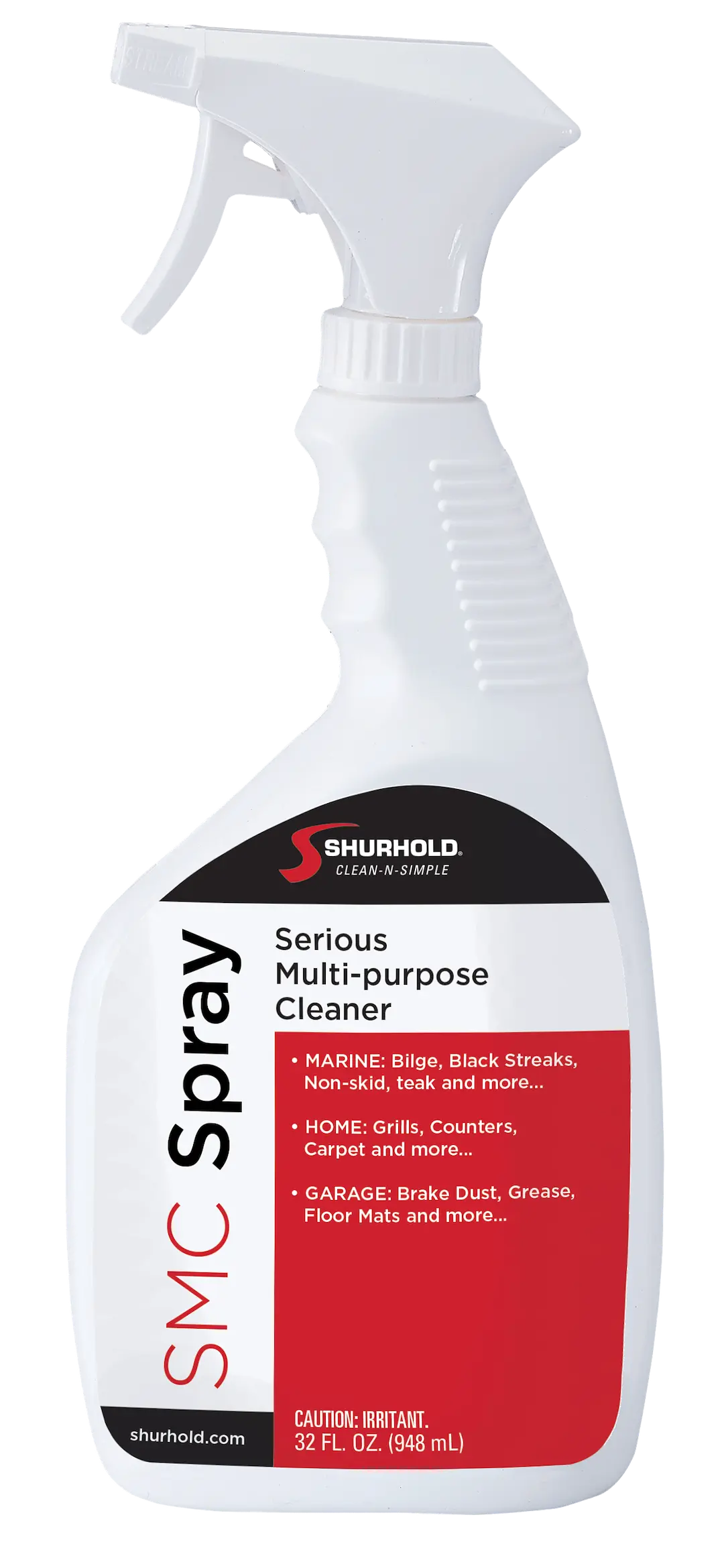Shurhold Industries Serious Marine Cleaner 32 oz. – Heavy-Duty Marine Cleaning Solution