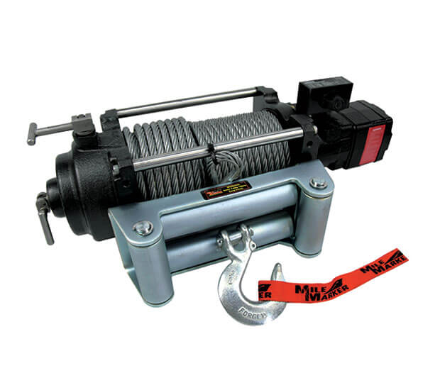 MileMarker Hydraulic 12,000 lb Winch with 2-Speed Gear - Model 7552000C