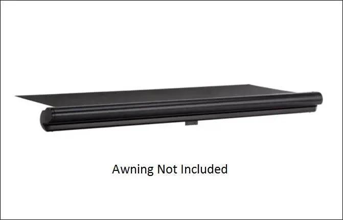 Dometic T3102FJ600 50' Roll Synthetic Fabric Black for RV and Marine Applications by DOMETIC