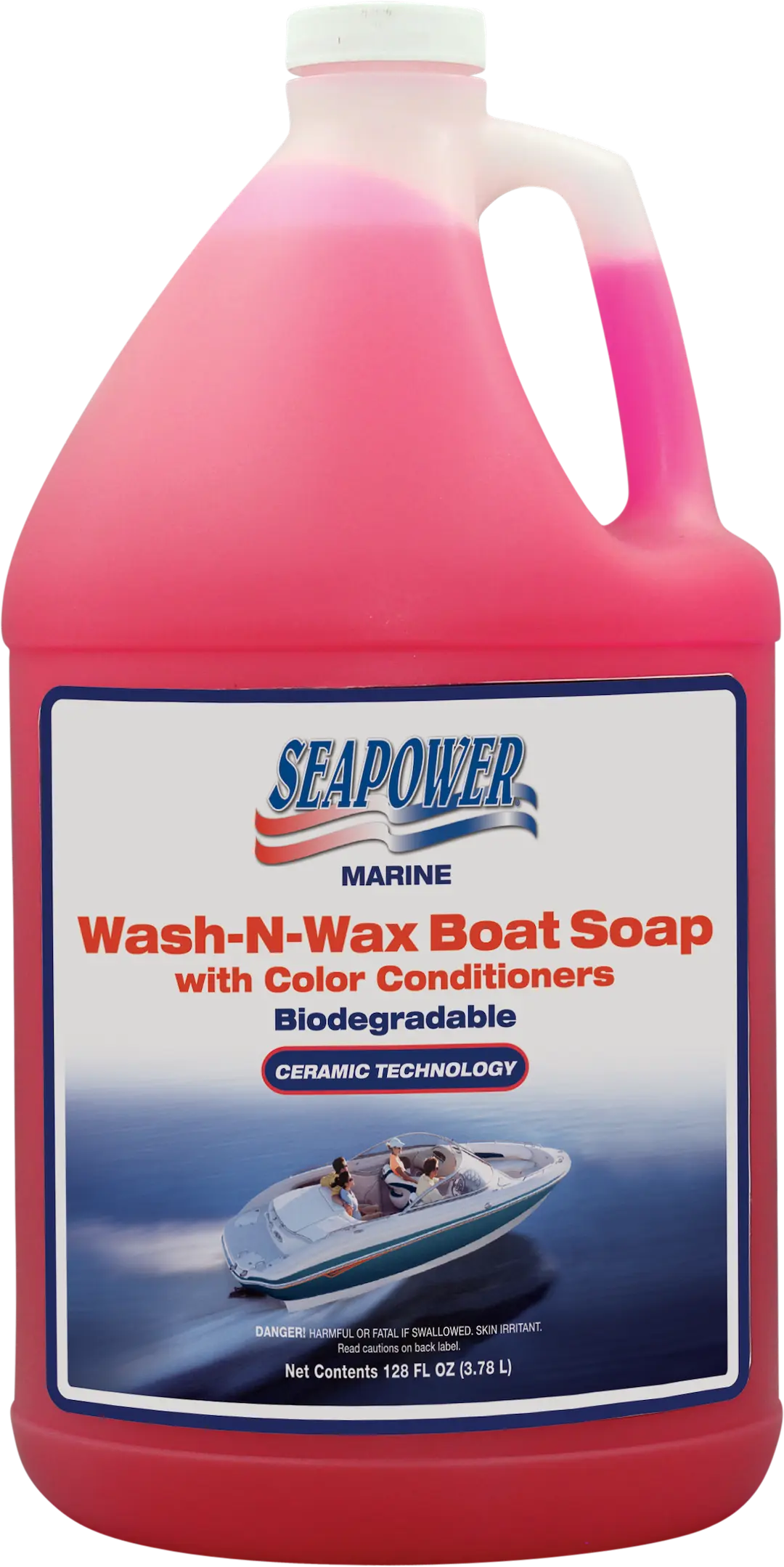 T.R. Industry Seapower Wash & Wax Boat Soap - 1 Gallon