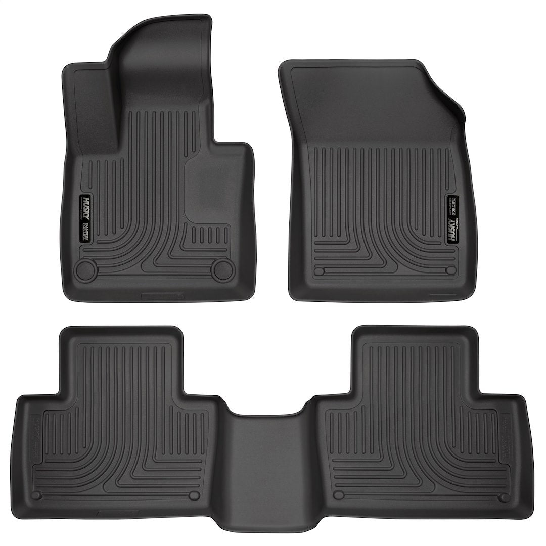 HuskyLiner WB Volvo XC90 4-Piece Black Floor Mat Set Part #95601