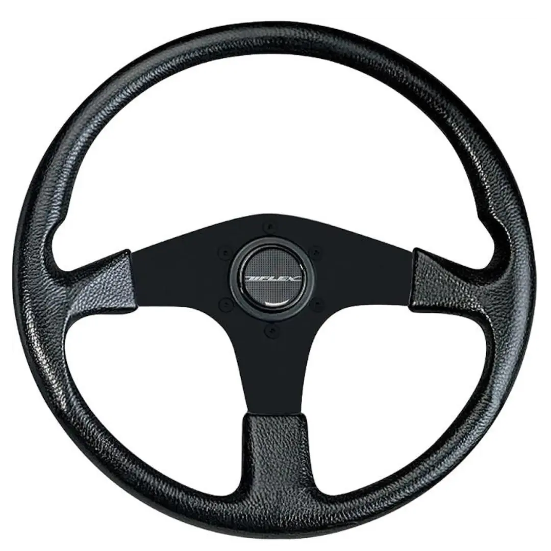 UFLEX USA Black PVC Grip with Black Spoke - Part CORSEBB
