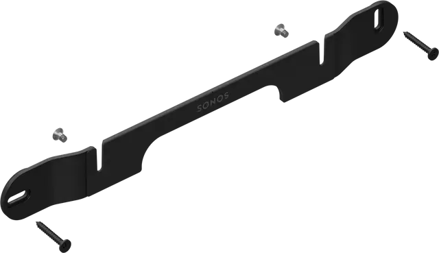 Sonos Ray Wall Mount in Black – Secure Mounting for Your Sonos Soundbar