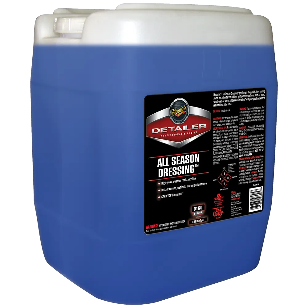 MEGUIARS WAX All Season Dressing D16005 for Versatile Vehicle Care