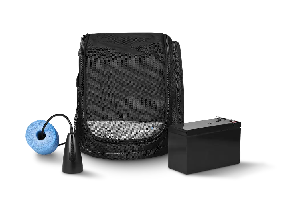 Garmin Elec. Portable Ice Fishing Kit with GT8HW-I – Compact and Reliable Equipment for Ice Fishing Enthusiasts