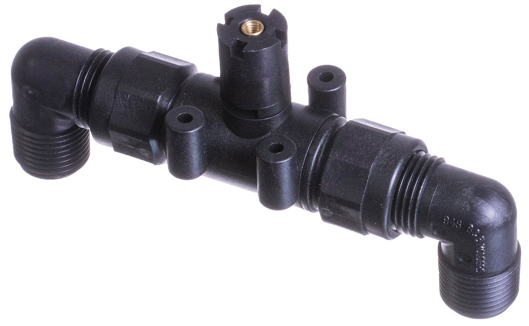 B&B Molders 94136 2-Way Diverter Valve with 1/2-Inch Thread for Panel Applications