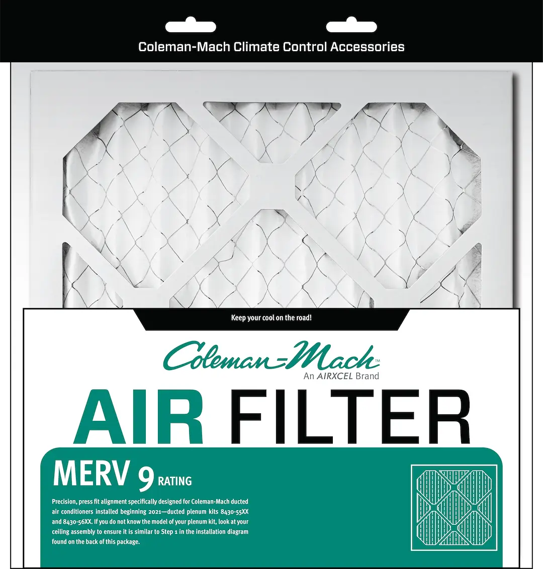 Coleman RVP Mach 12' x 12' MERV9 Ducted Air Purifier by COLEMAN RVP