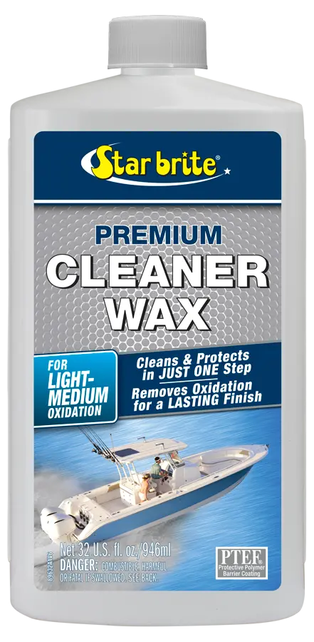 Star Brite Premium Cleaner and Wax 32 oz. - High-Performance Marine Surface Care