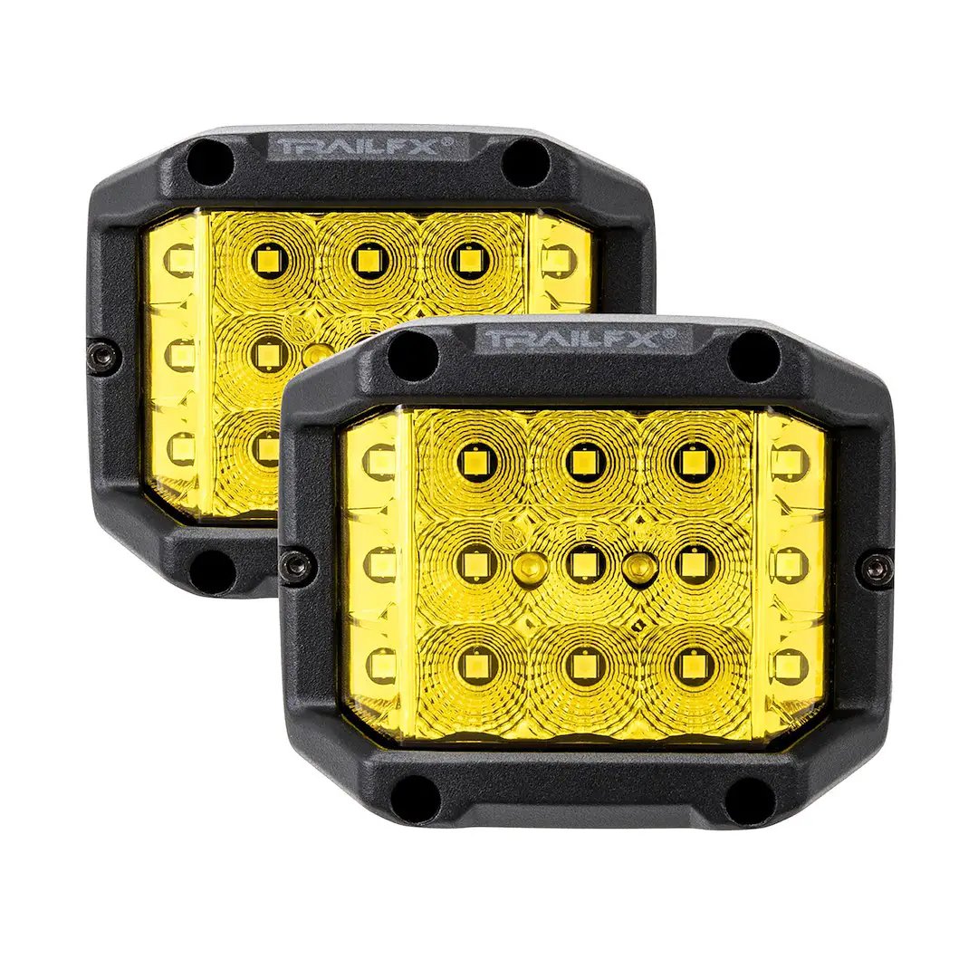 TrailFX POD SD 15x5W Spot Amber Projector Headlight Lens Cover by TRAILFX