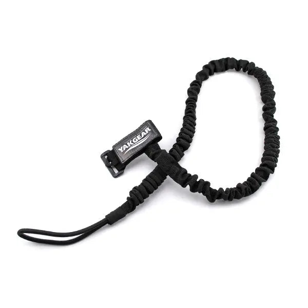 YAKGEAR BPL36BH 36' Baja Paddle Leash - Black for Kayak and Paddleboard Safety