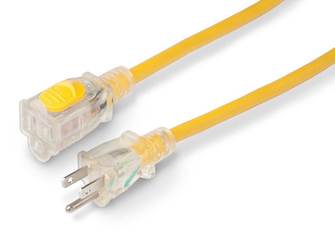 Marinco 150025RV 25-foot 14/3 15A Locking Extension Cord for Reliable Power Delivery