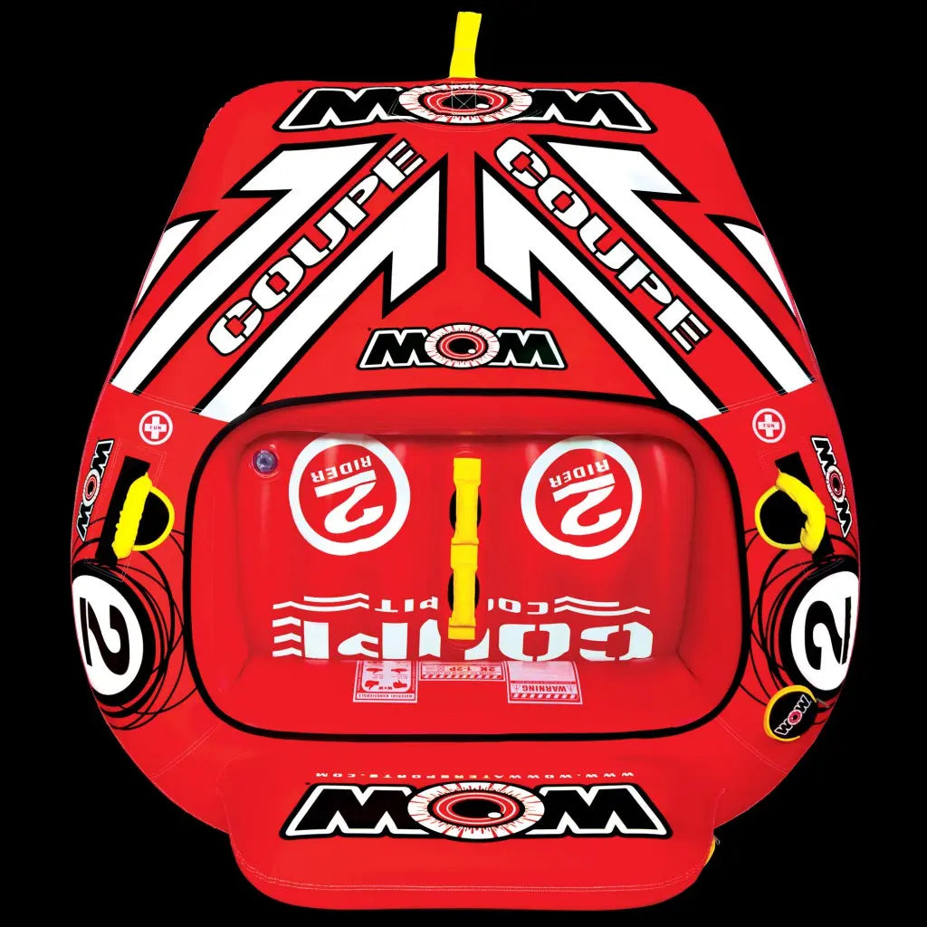 WOW Sports 2P Coupe Cockpit Towable Inflatable Watercraft