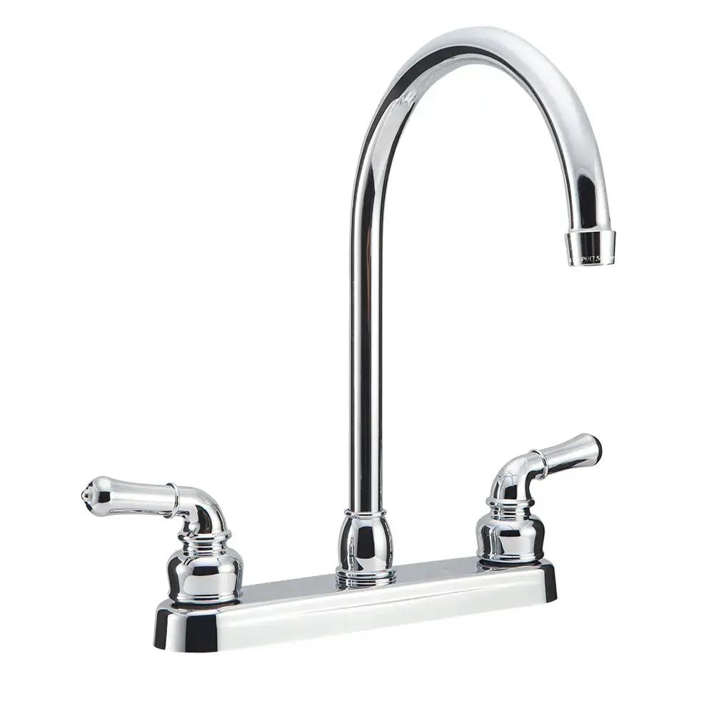 DURA FAUCET DFPK330HCC J-Spout RV Kitchen Faucet in Chrome Finish by DURA FAUCET