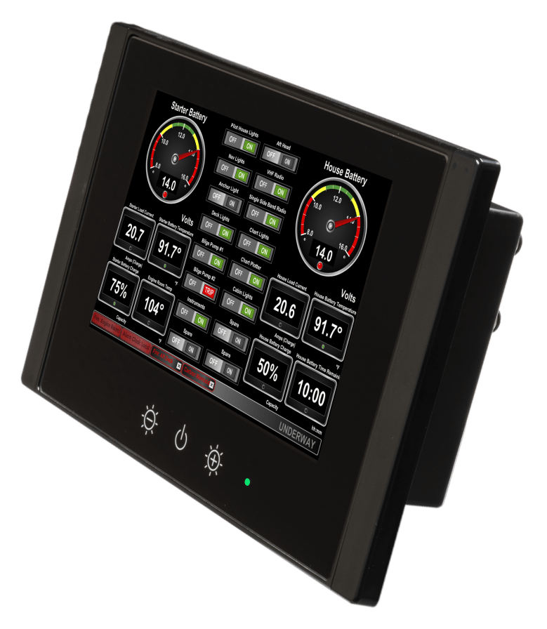 MaRetron TSM810C01 8' Vessel Monitoring and Control Touchscreen by MARETRON