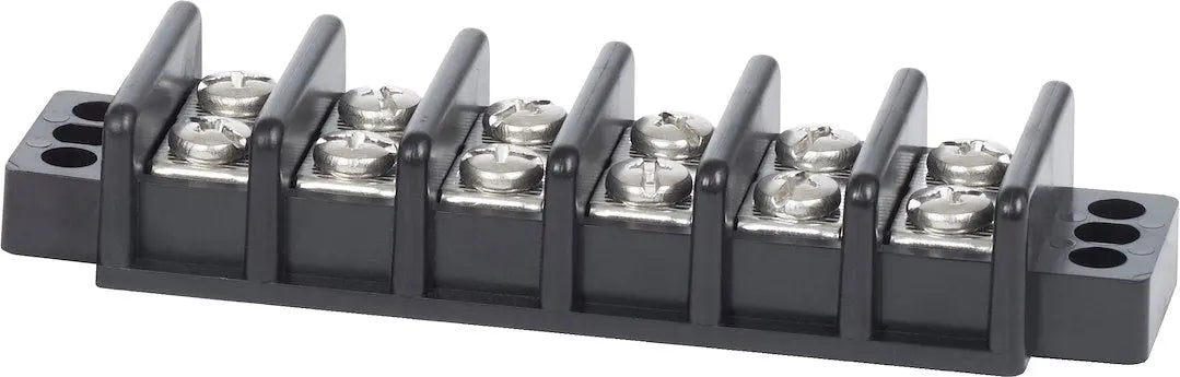 Blue Sea Systems 2506BSS 6-Circuit Terminal Block for 30A Circuits