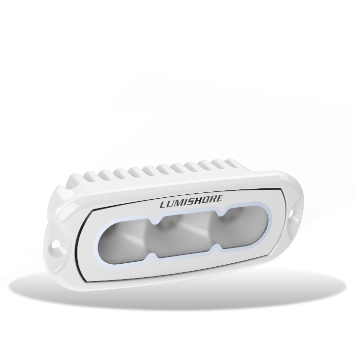 LUMISHORE US Eclipse Flush Mount Fit Flood Light - Durable Marine Lighting