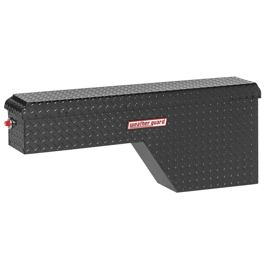 WeatherGuard Aluminum Pork Chop Box – Durable Truck Bed Storage Solution