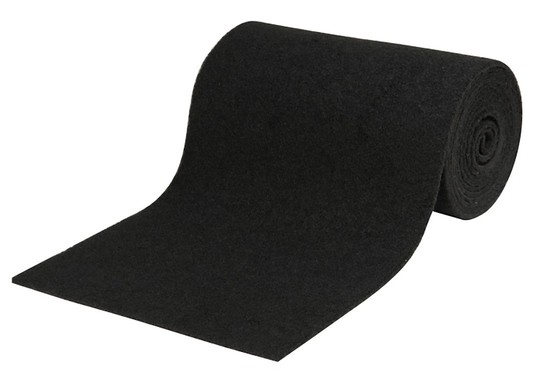 C.E. Smith Black Carpet Roll - Versatile Flooring Solution