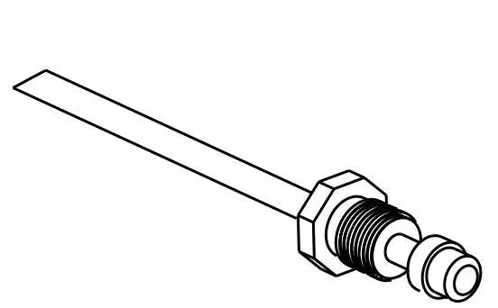 DAVE CARTER NR620424 Thermocouple for N400/N500 - High-Temperature Sensor