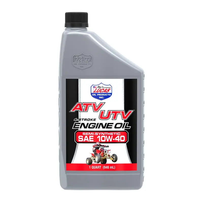 Lucas Oil Semi-Synthetic SAE 10W-40 ATV Oil (Part Number 10720)