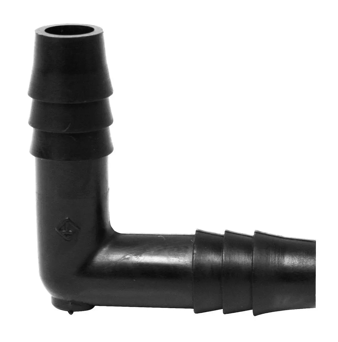 Valterra LLC 3/8 Inch Barbed 90-Degree Elbow Fitting (Part RF854)