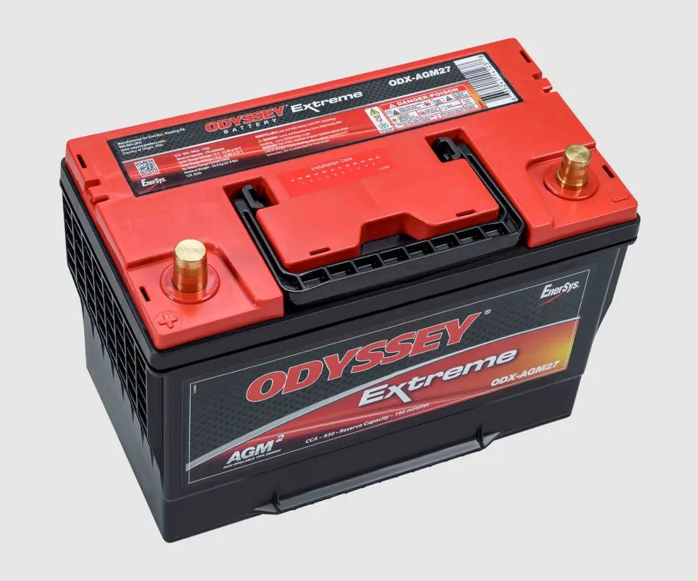 Odyssey Extreme Group 27 Marine Battery - ODXAGM27 Deep Cycle Power for Boats