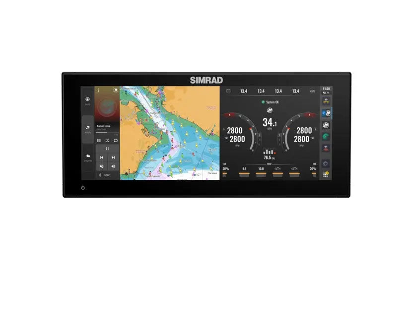 Simrad NSX 3012UW AI3-IN-1 Marine Display by Simrad