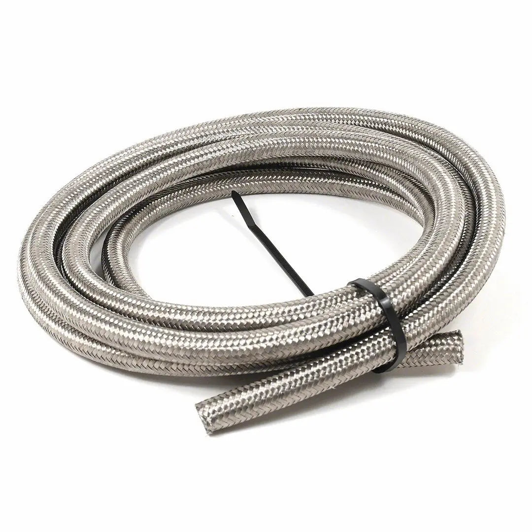 SpeedFX Double Braided Stainless Steel Racing Hose -10AN x 15' (Part #5321015)