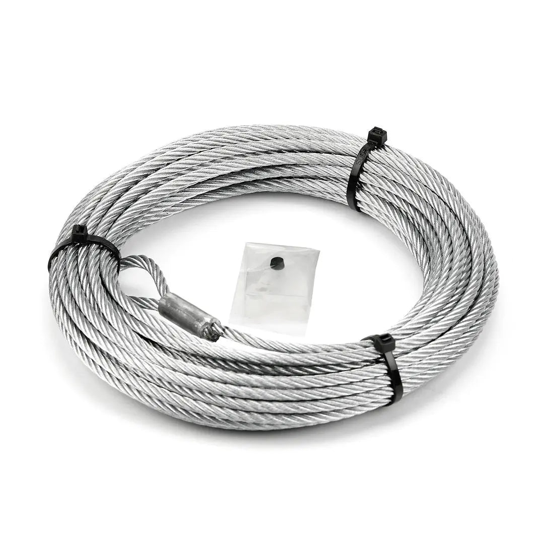 WARN Ind. 100972 7/32 x 50 Wire Rope for Heavy-Duty Lifting and Towing