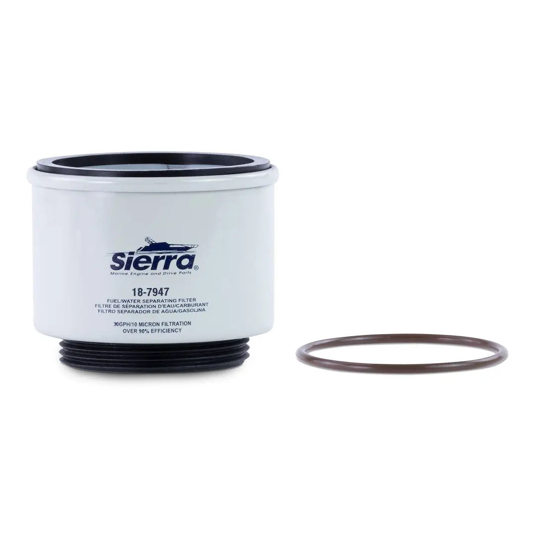 SIERRAMARINE 10 Micron Fuel Filter - Reliable Marine Fuel Filtration System
