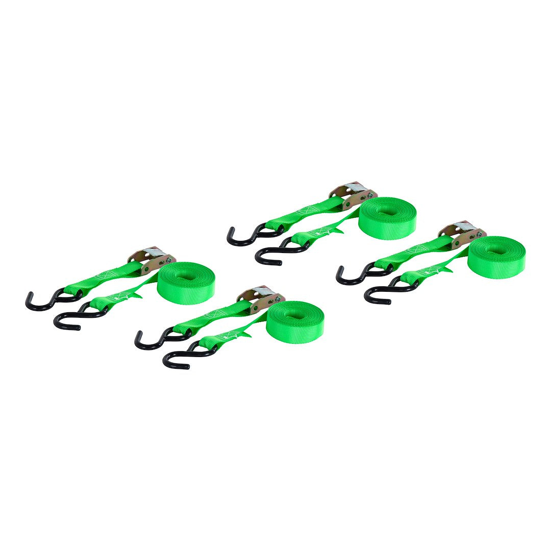 CURT Manufacturing 83016 Cargo Straps – Heavy-Duty Tie-Downs for Secure Hauling