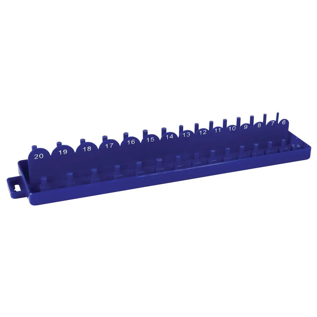 Perform Tool W778 3/8-inch Drive Metric Socket Tray for Secure Storage and Organization