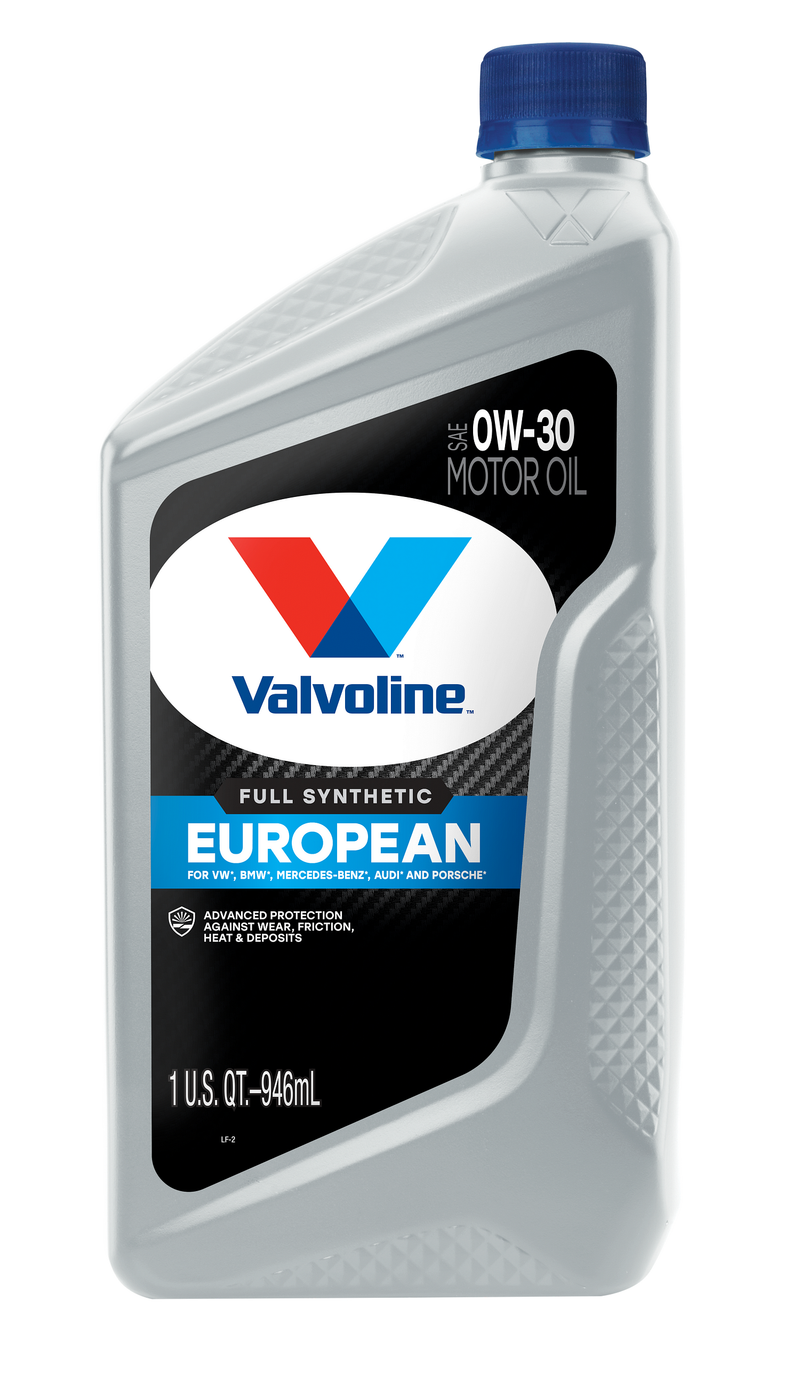 Valvoline Val Euro Full Synthetic 0W-30 Motor Oil - Part Number 893931