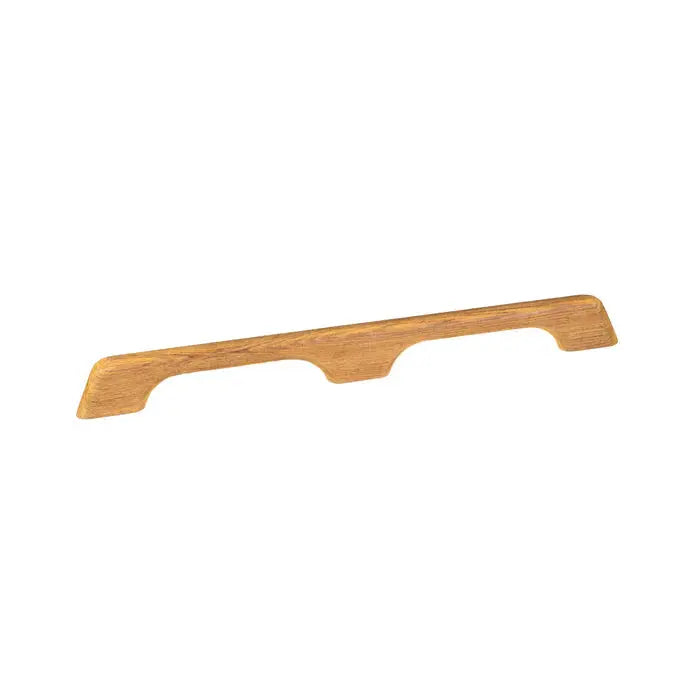 Whitecap Industries Teak Handrail with Two Loops - Durable Marine Handrail