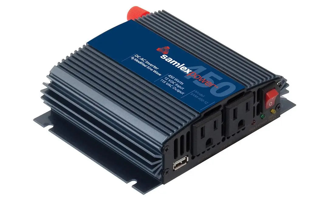 SAMLEX AMER SAM45012 450W Modified Sine Wave Inverter for Reliable Power Conversion